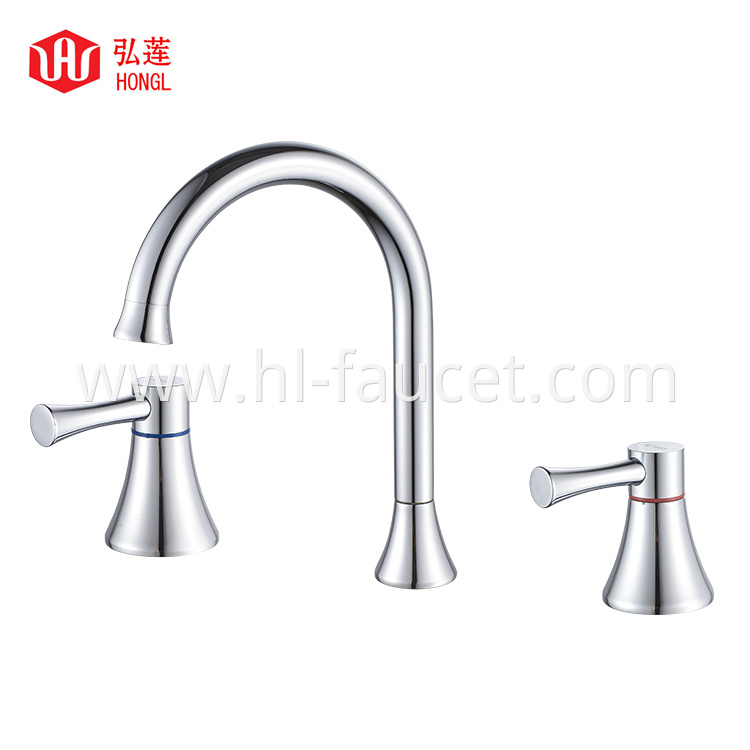 Bathroom Washbasin Three Piece Faucet